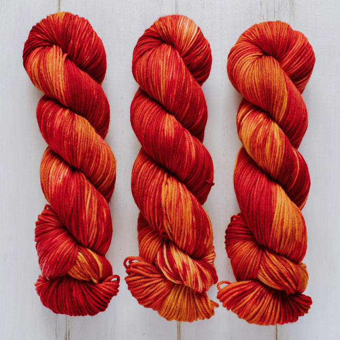 "Peppers" Hand-Dyed Yarn – Garden Collection