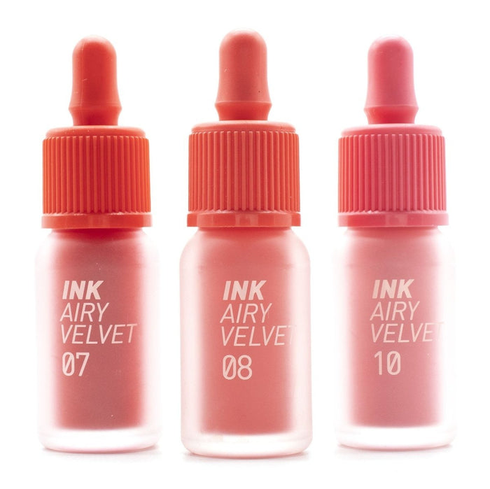 Peripera. Ink Airy Velvet Lip Tint 4g [#21 Fluffy Peach] | Lady Bonita | Korean beauty NZ