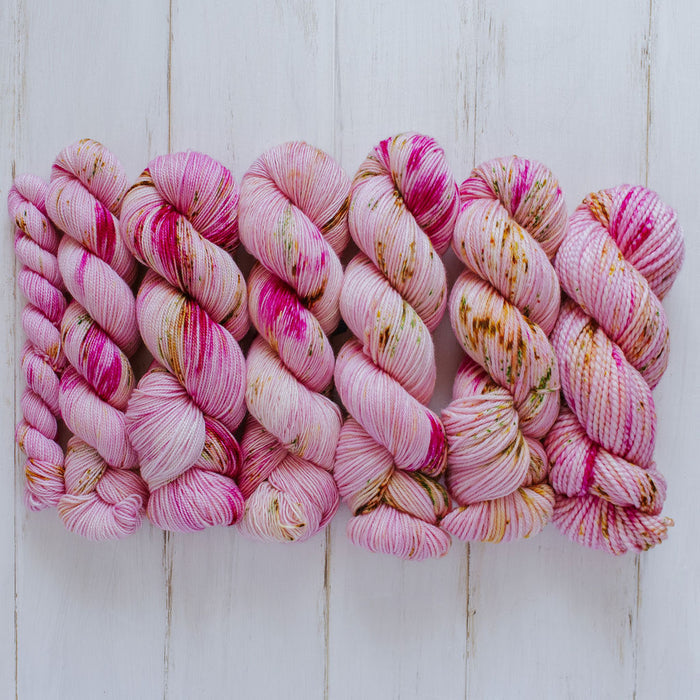 "Pink Everyday" Hand-dyed Yarn