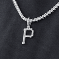 Pittsburgh Pirates Micro Pendant in White Gold - The GLD Shop