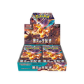 Pokémon TCG Ruler of the Black Flame Booster-Box mit Sammelkarten vom Pokémon Company, zeigt die Verpackung und Booster.