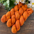 "Pumpkin Spice" Hand-Dyed Alpaca Dreams Yarn