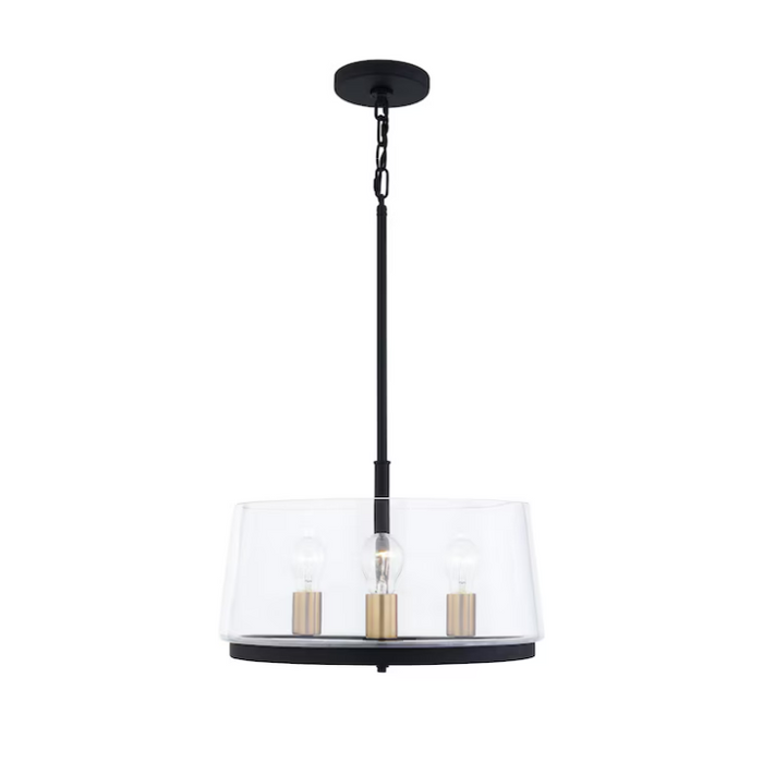 Quoizel Whitlock 3 -Light Drum Medium Hanging Pendant Light