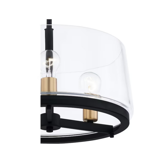 Quoizel Whitlock 3 -Light Drum Medium Hanging Pendant Light