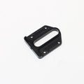Rail plate, rear axle outer