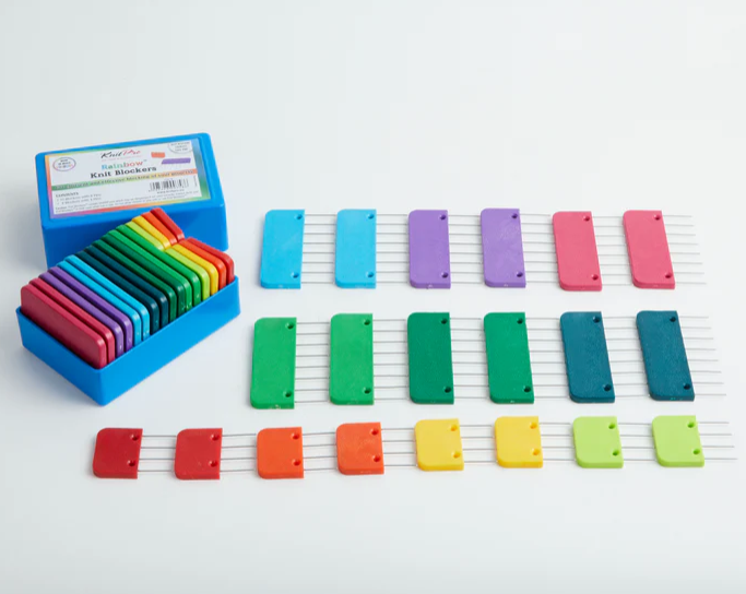 Rainbow Blocking Pins - KnitPro