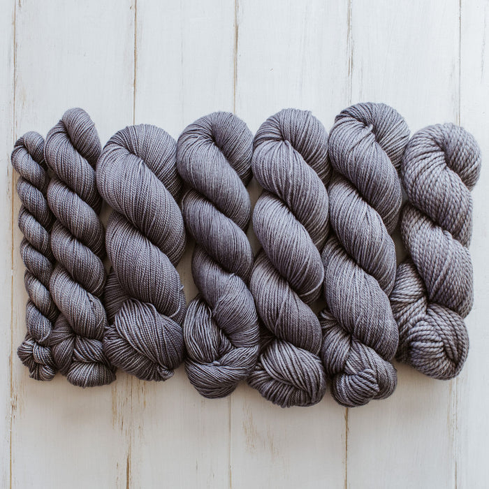 "River Rock" Hand-dyed Yarn