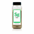 Bottle of Spiceology ground sage on a white background