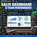 Sales Dashboard Excel Template - product preview 1