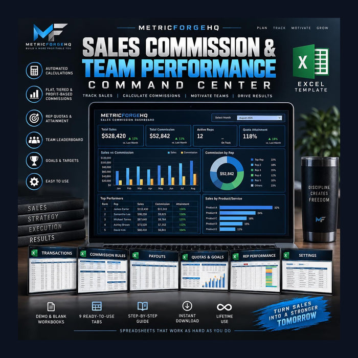 Sales Dashboard Excel Template - product preview 8