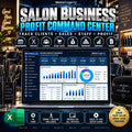Salon Business Spreadsheet Excel - product preview 1