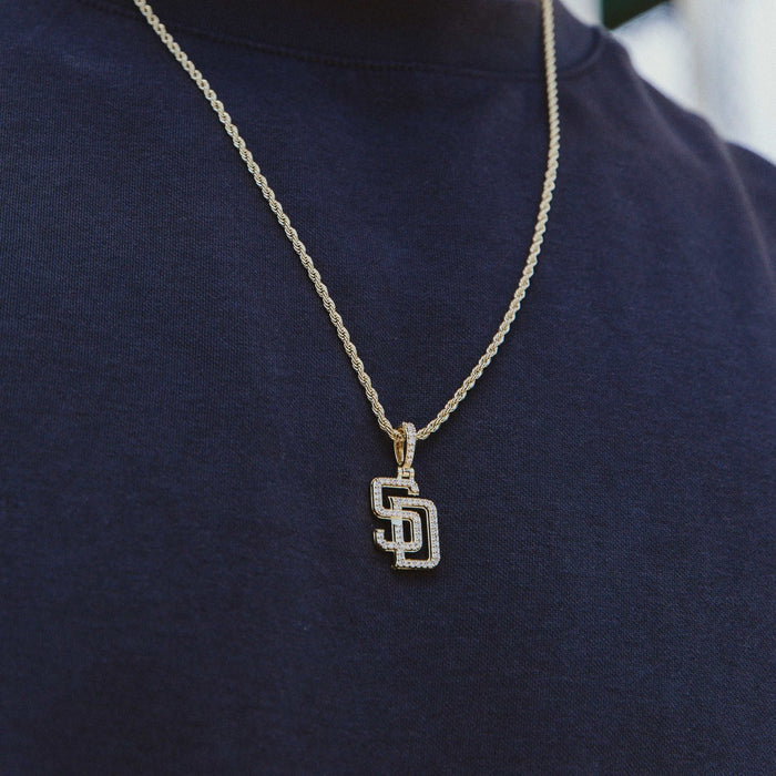 San Diego Padres Micro Pendant - The GLD Shop