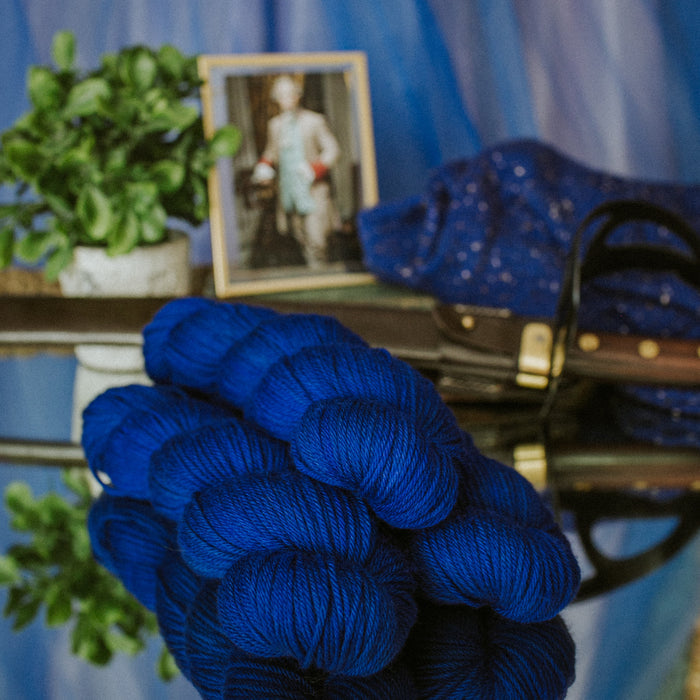 "Sapphire" Hand-dyed Yarn - Outlander Collection