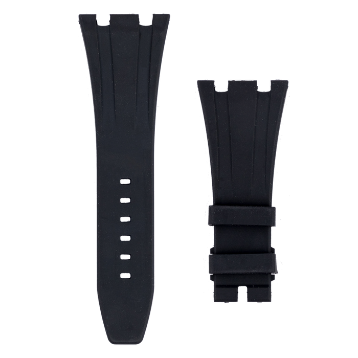 Scuta 100% Rubber Strap Black For Audemars Piguet Royal Oak Offshore 42mm