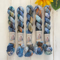 "Sea Nymph" Mini Sock Hand-dyed Yarn