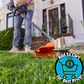 Senix 16 in. 60V Max Straight Shaft Cordless String Trimmer, Battery and Charger Included