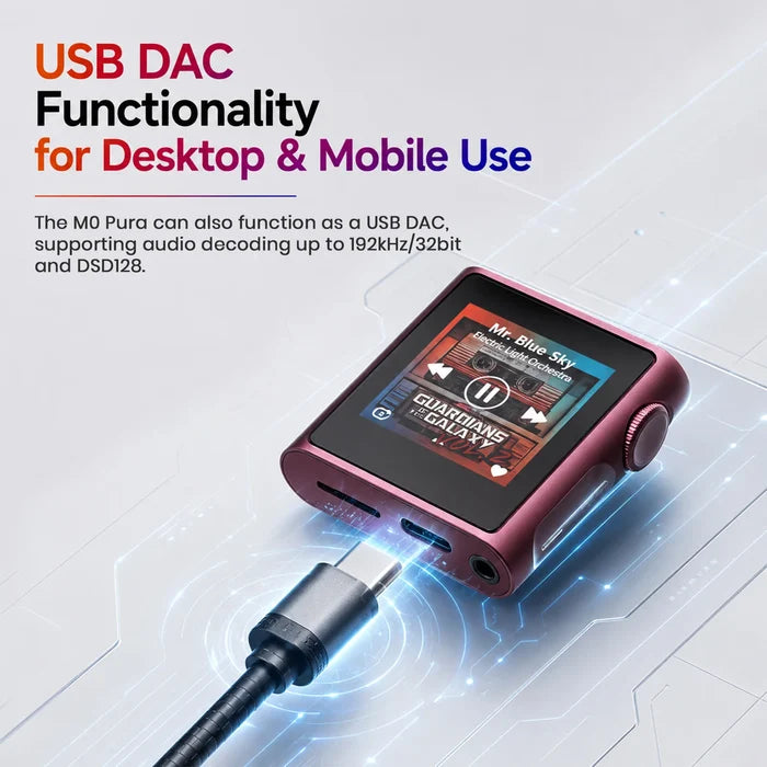 Shanling M0 Pura Portable Hi-Res Digital Audio Player