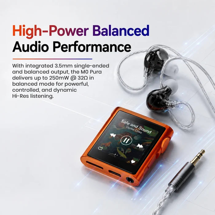 Shanling M0 Pura Portable Hi-Res Digital Audio Player