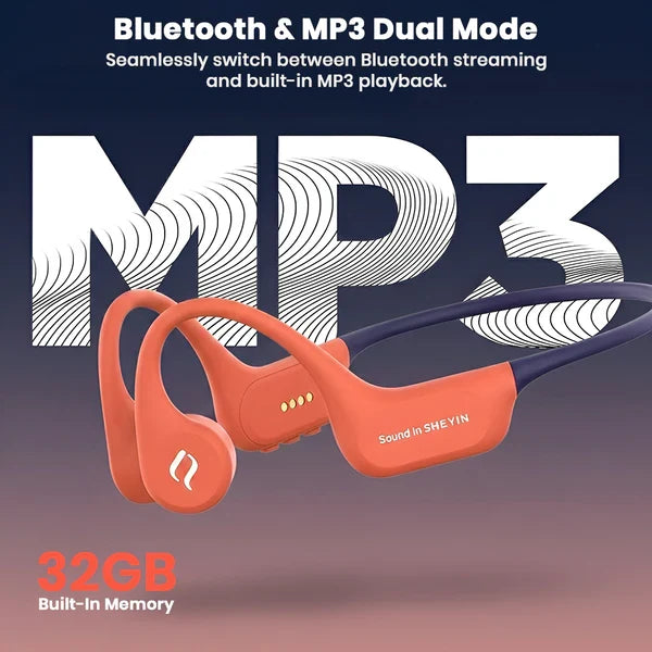 SHEYIN X9 IPX8 Bone Conduction Headphones