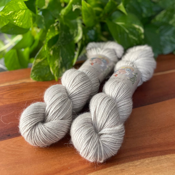 "Silver Fox" Hand-Dyed Alpaca Dreams Yarn