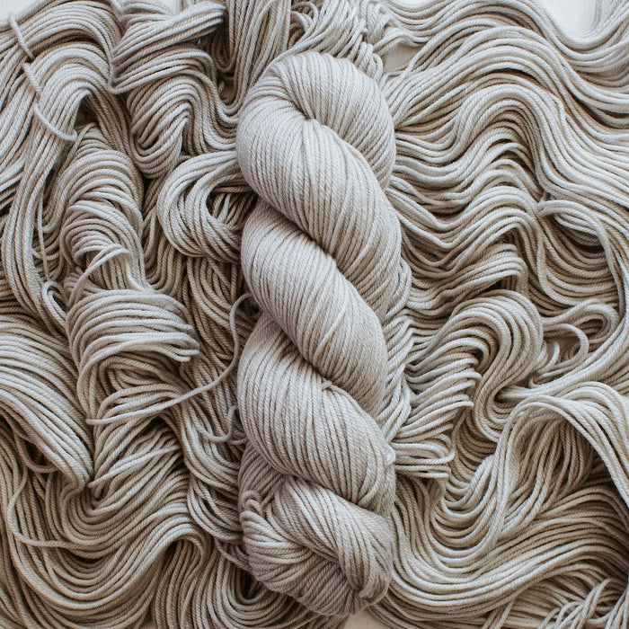 "Silver Fox" Hand-dyed Yarn