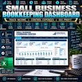 Small Business Bookkeeping Spreadsheet Excel - product preview 1