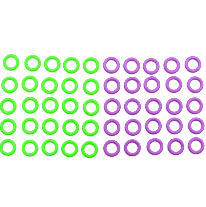 Soft Stitch Ring Markers - Clover