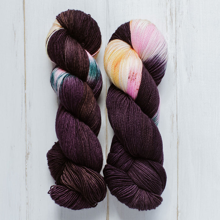 "Song Bird" Assigned Pooling Hand-dyed Yarn