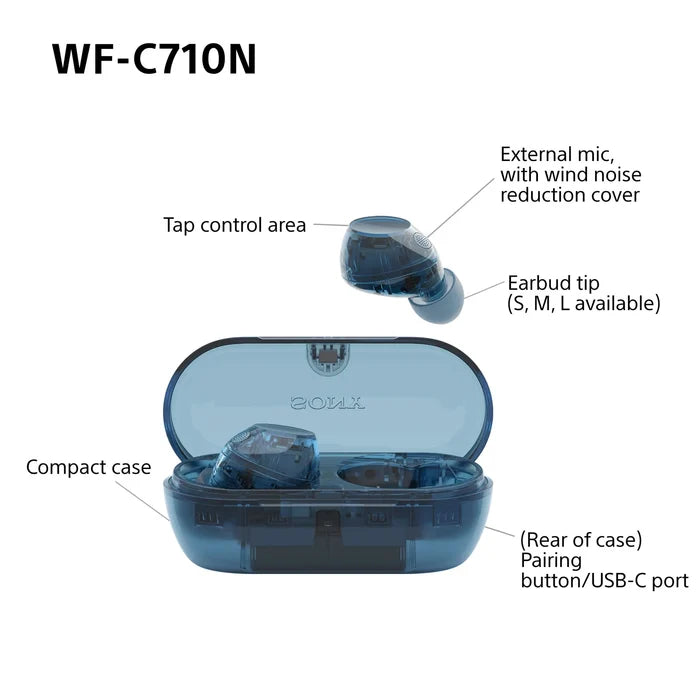Sony WF-C710N Noise Cancelling True Wireless Earbuds