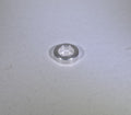 Spacer rod end, 0.250, Clear