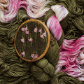 "Succulent" Assigned Pooling Hand-dyed Yarn