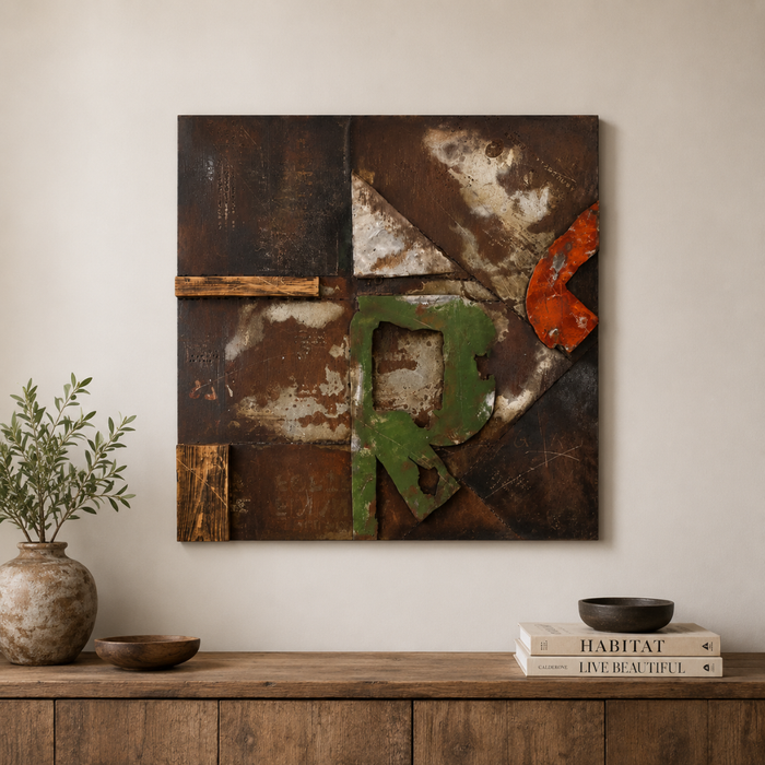 Textured Metal Wall Art