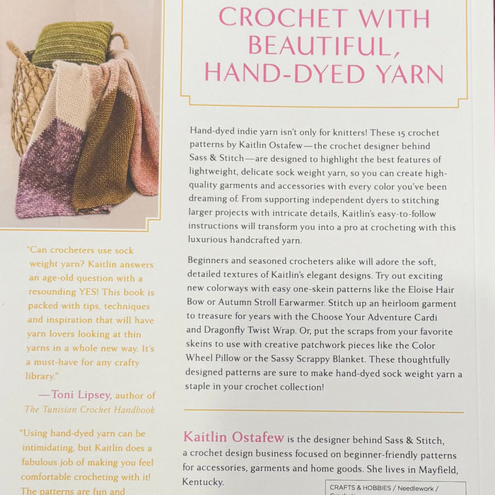The Art of Crochet with Sock Weight Yarn