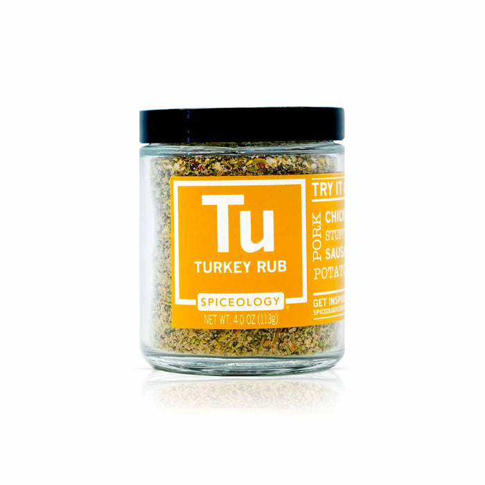 Spiceology turkey rub jar