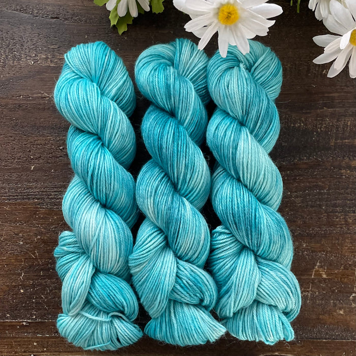 "Turtle Turquoise" Hand-Dyed Alpaca Dreams Yarn