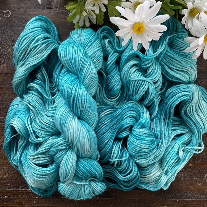"Turtle Turquoise" Hand-Dyed Alpaca Dreams Yarn