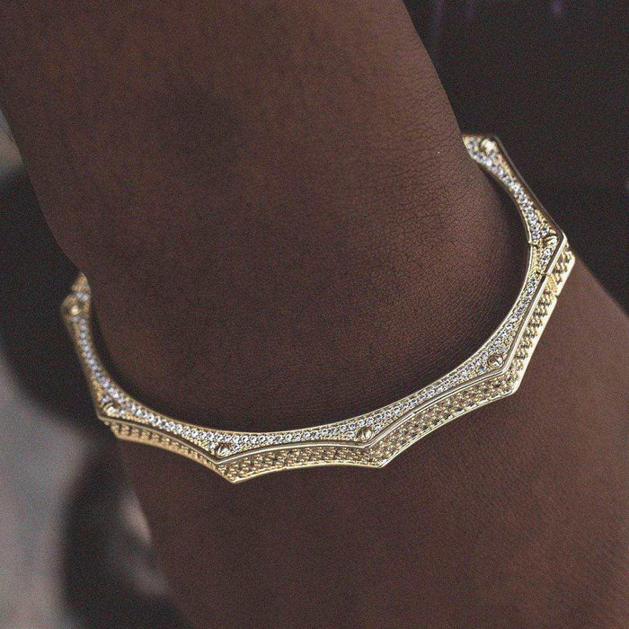 Wave Bracelet in Yellow Gold - The GLD Shop