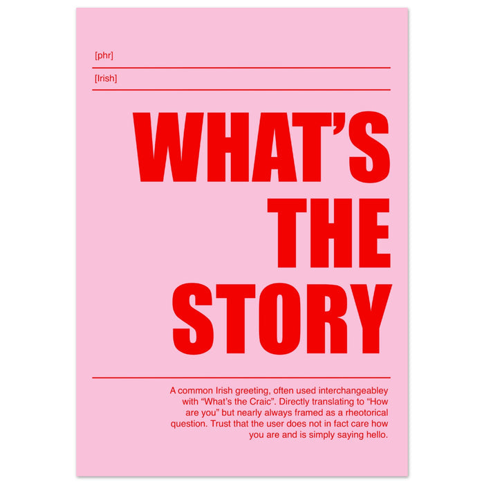 A0 (84.1 x 118.9  cm) / Pink