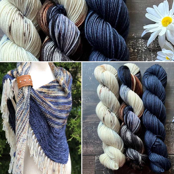 "Winter" Hand-dyed Yarn