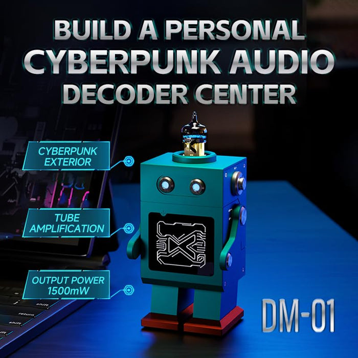 xDuoo DM-01 Desktop DAC & Tube Headphone Amplifier