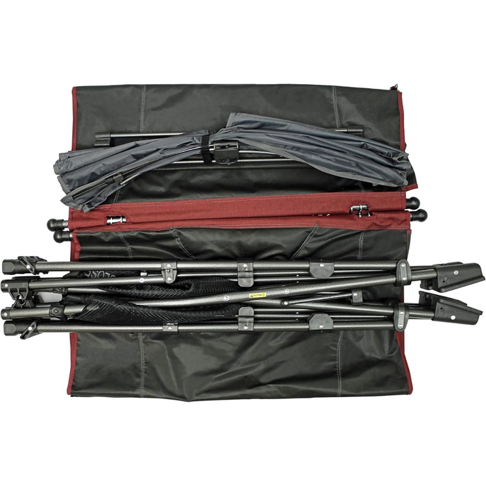 Zenithen Limited Portable Folding Metal Framed Hammock with a Retractable Canopy